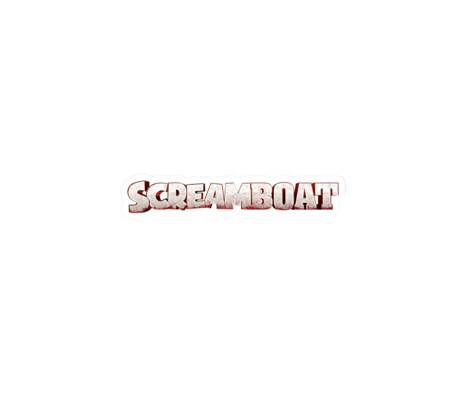 Official Screamboat Logo Sticker