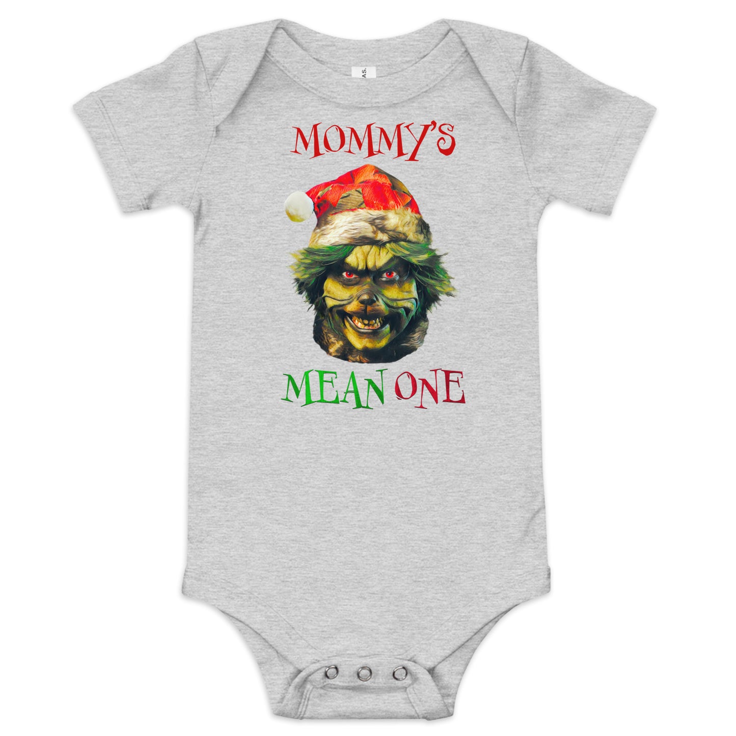 Mommy's Mean One - Baby short sleeve one piece