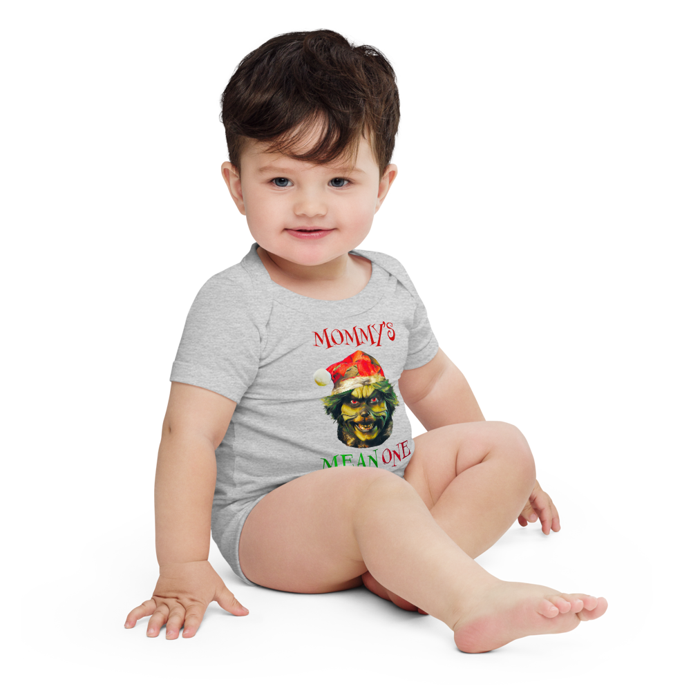 Mommy's Mean One - Baby short sleeve one piece