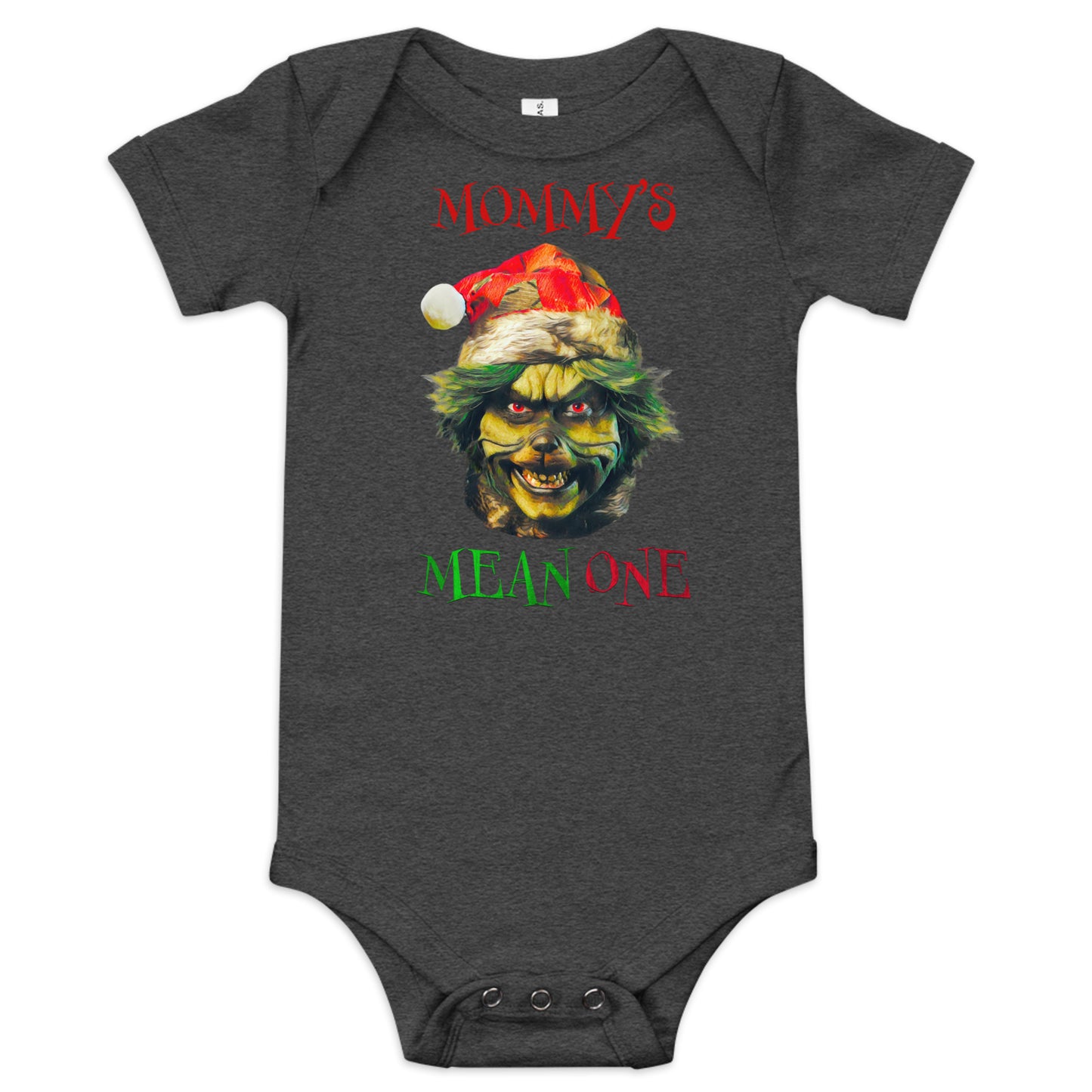 Mommy's Mean One - Baby short sleeve one piece