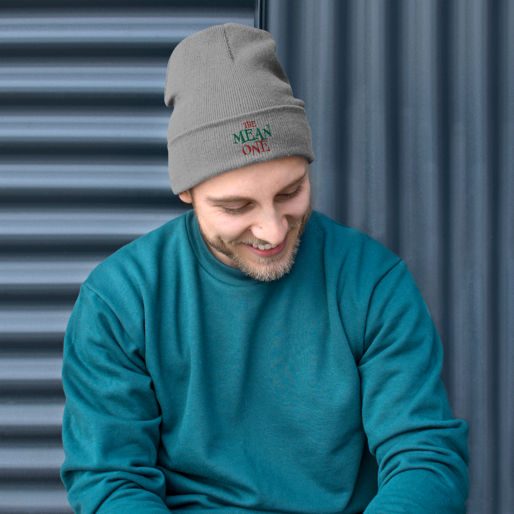 The Mean One - Embroidered Beanie