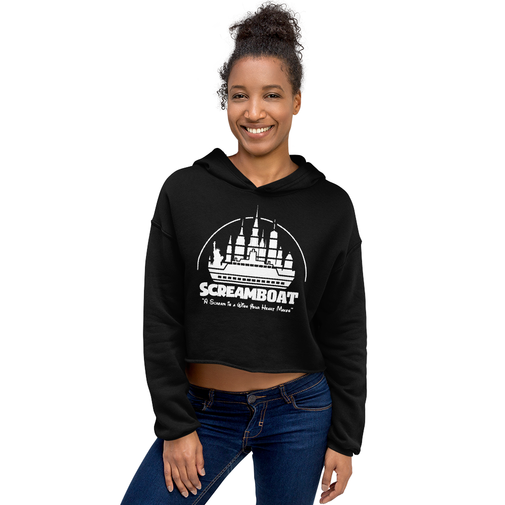 Screamboat Crop Hoodie