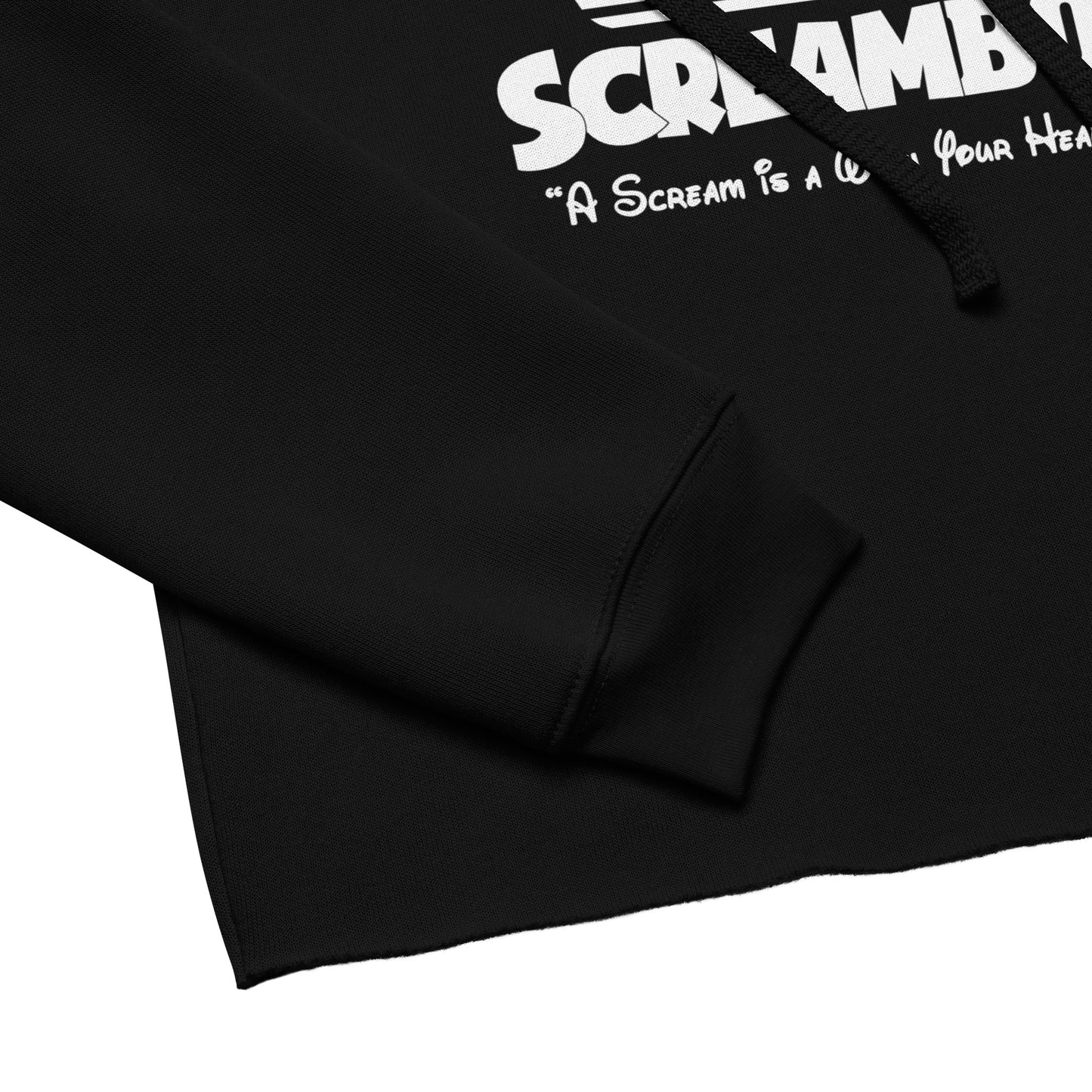 Screamboat Crop Hoodie