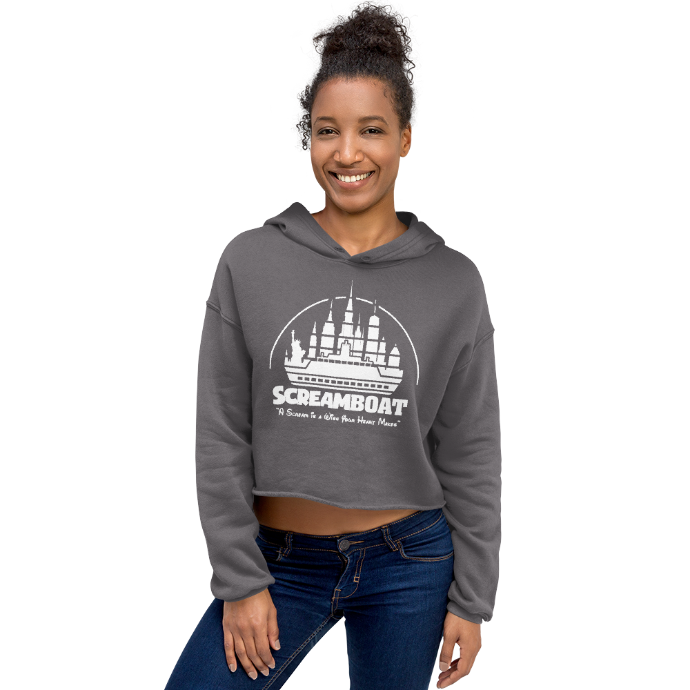 Screamboat Crop Hoodie