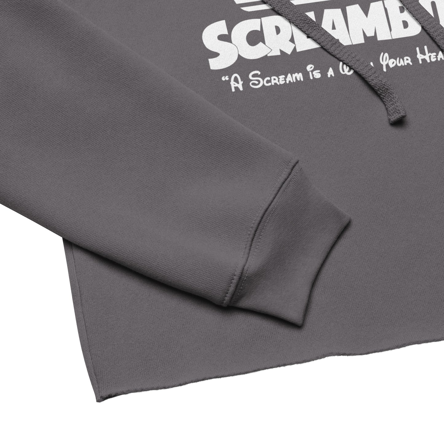 Screamboat Crop Hoodie