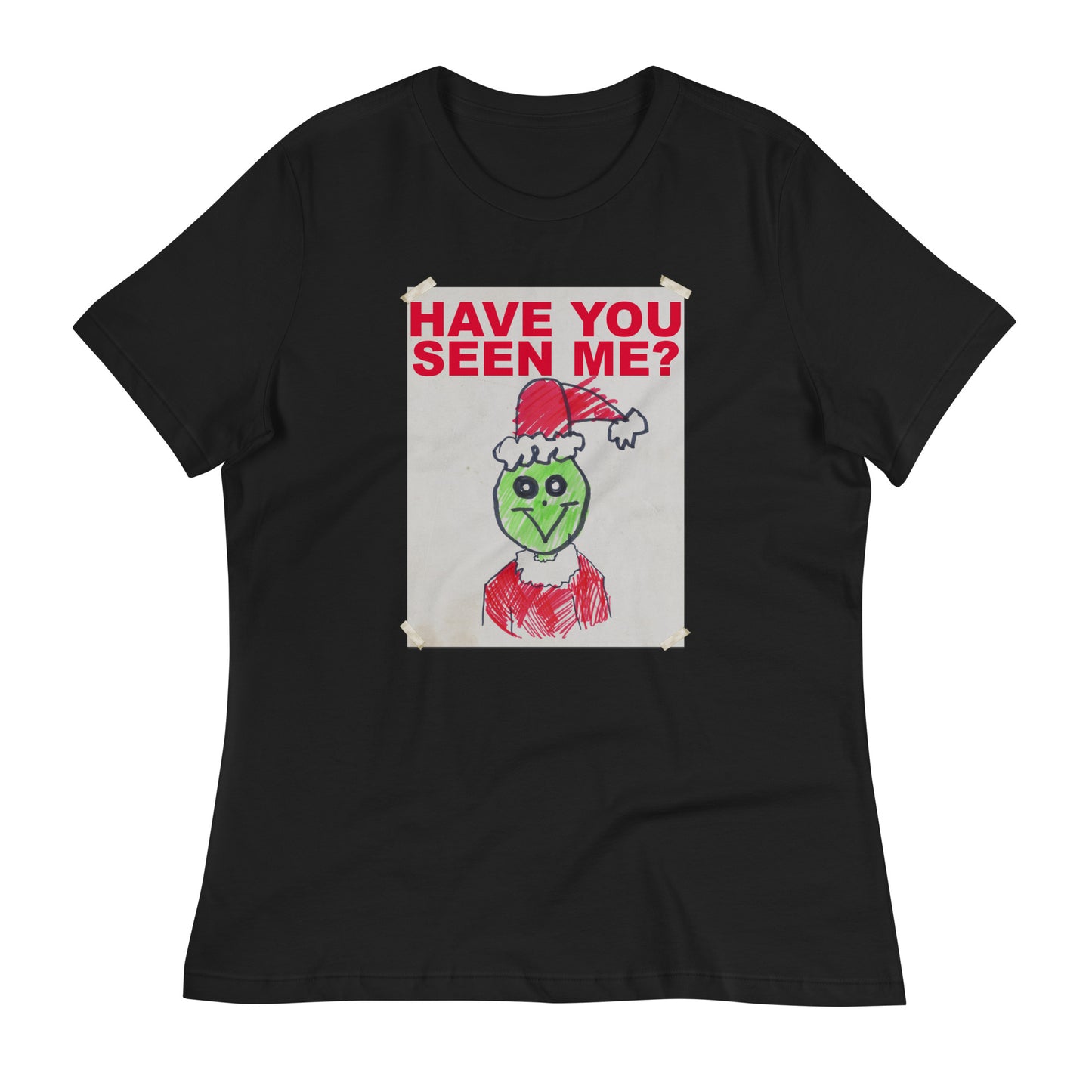 Missing Poster - Women's Relaxed T-Shirt