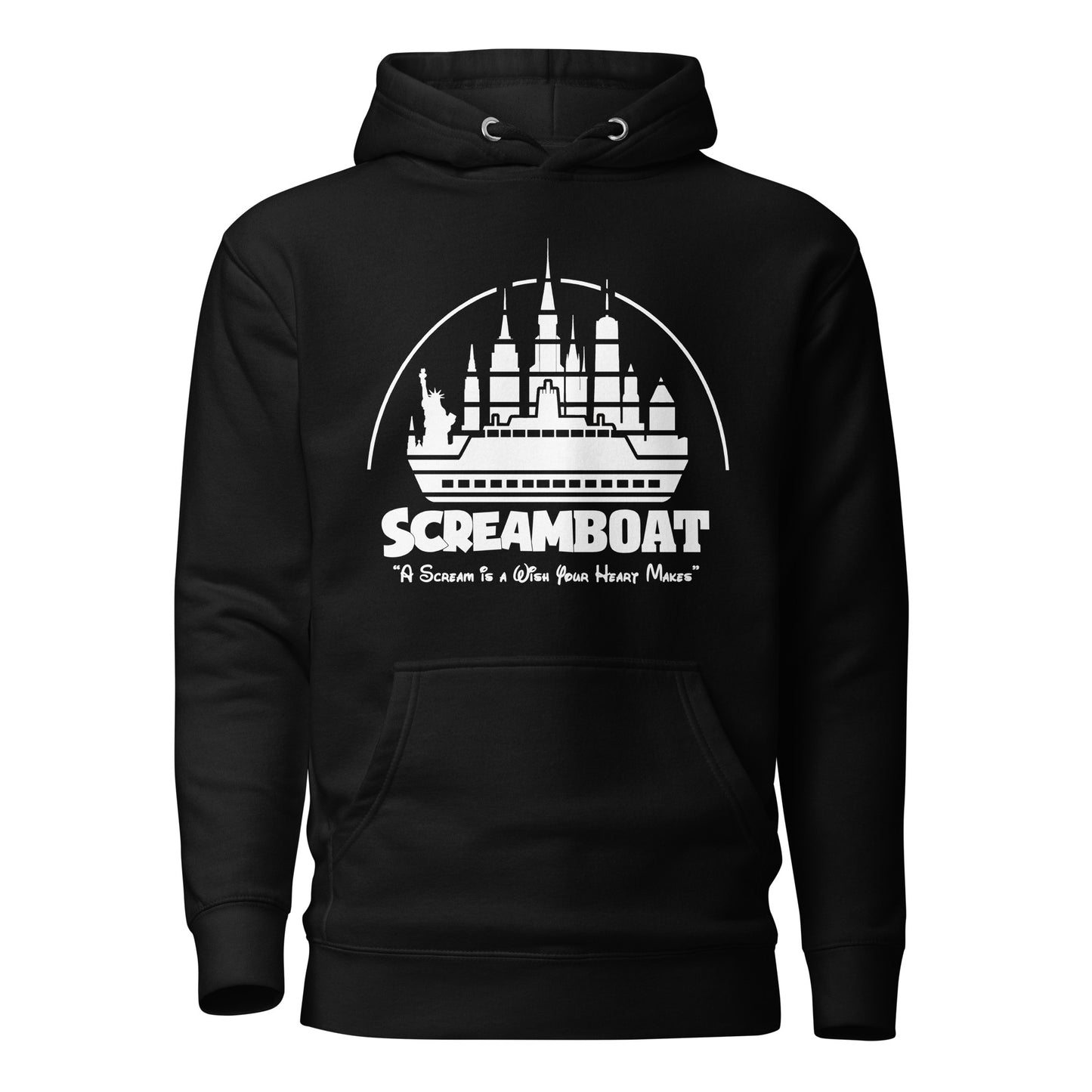 Nostalgic Screamboat Logo Hoodie - Unisex