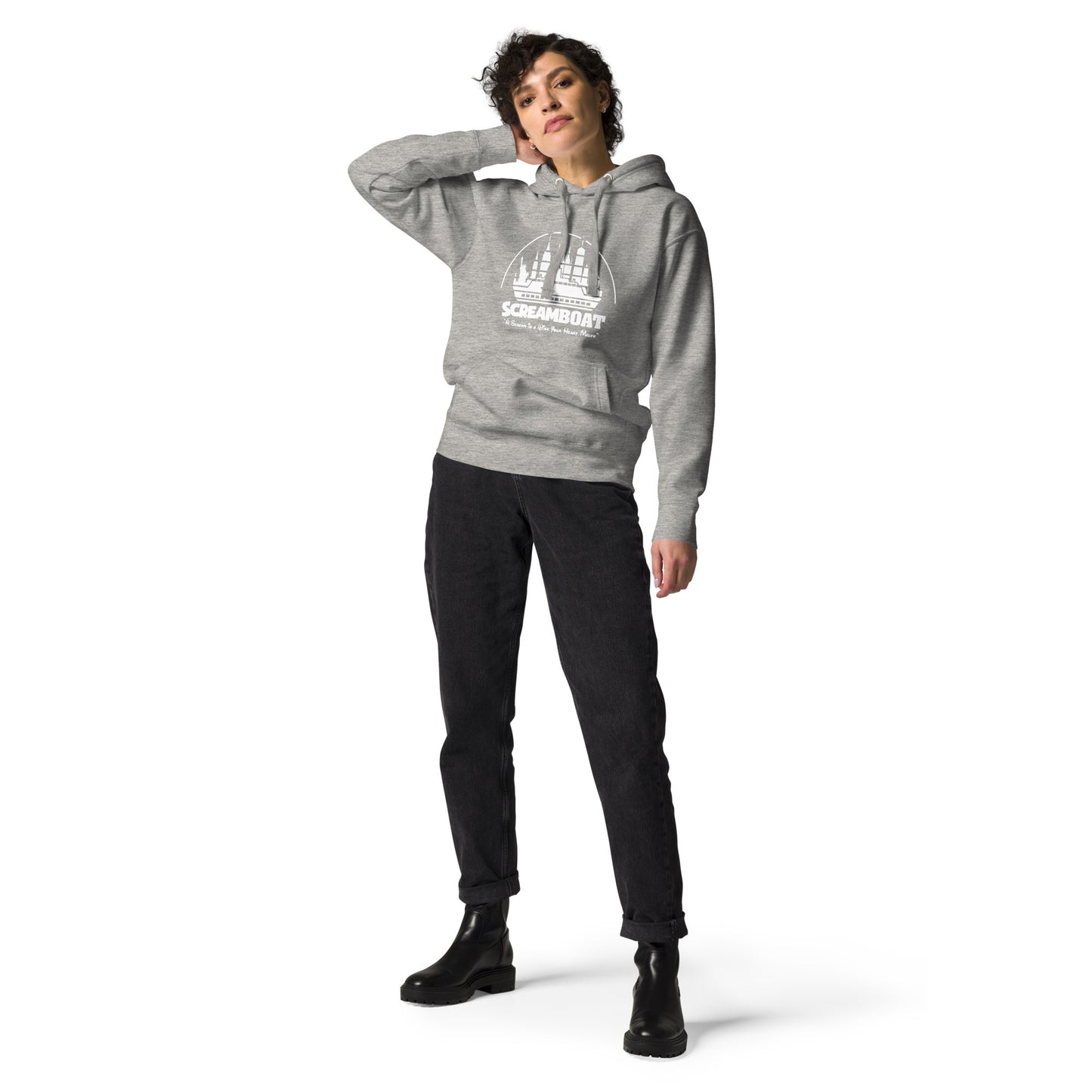 Nostalgic Screamboat Logo Hoodie - Unisex