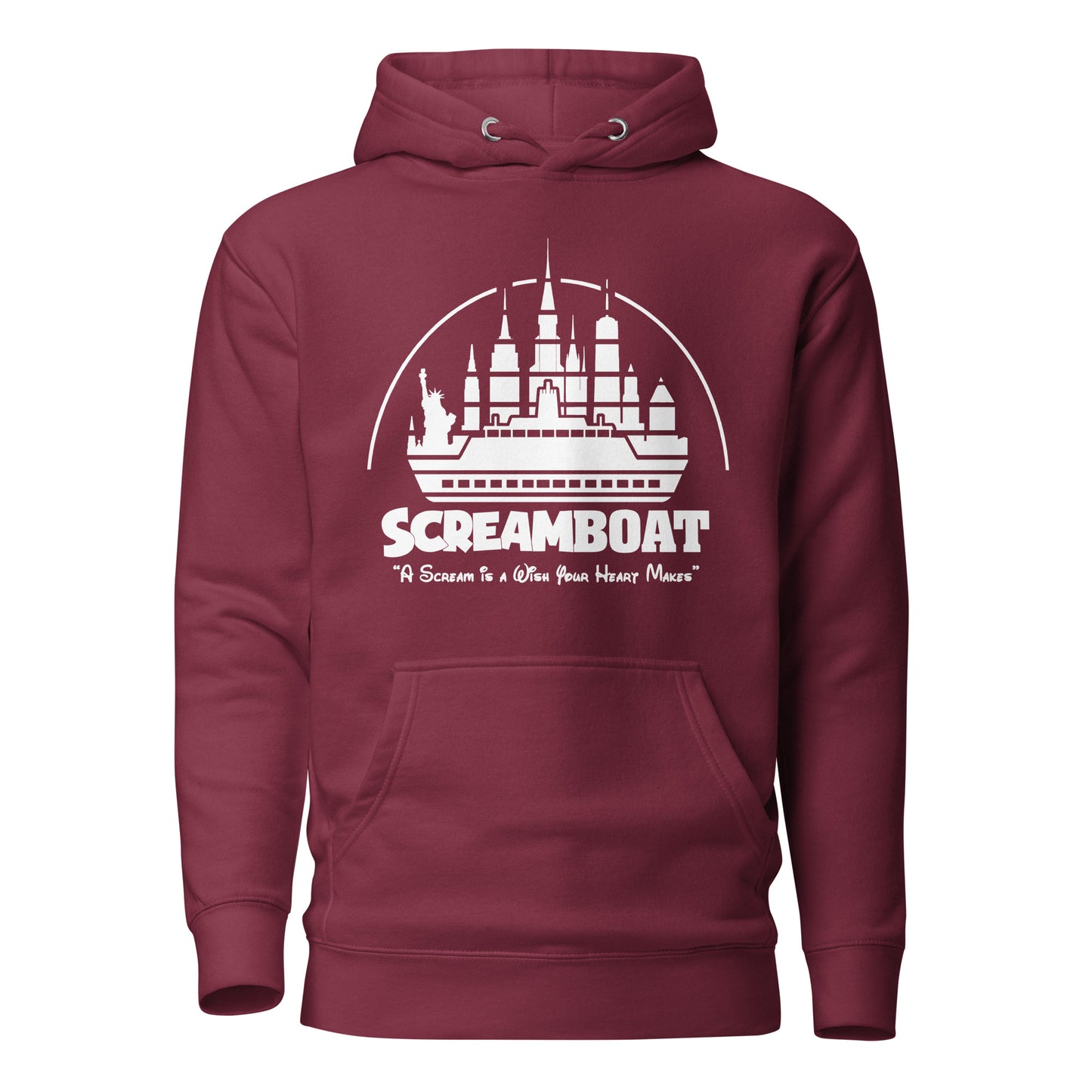 Nostalgic Screamboat Logo Hoodie - Unisex