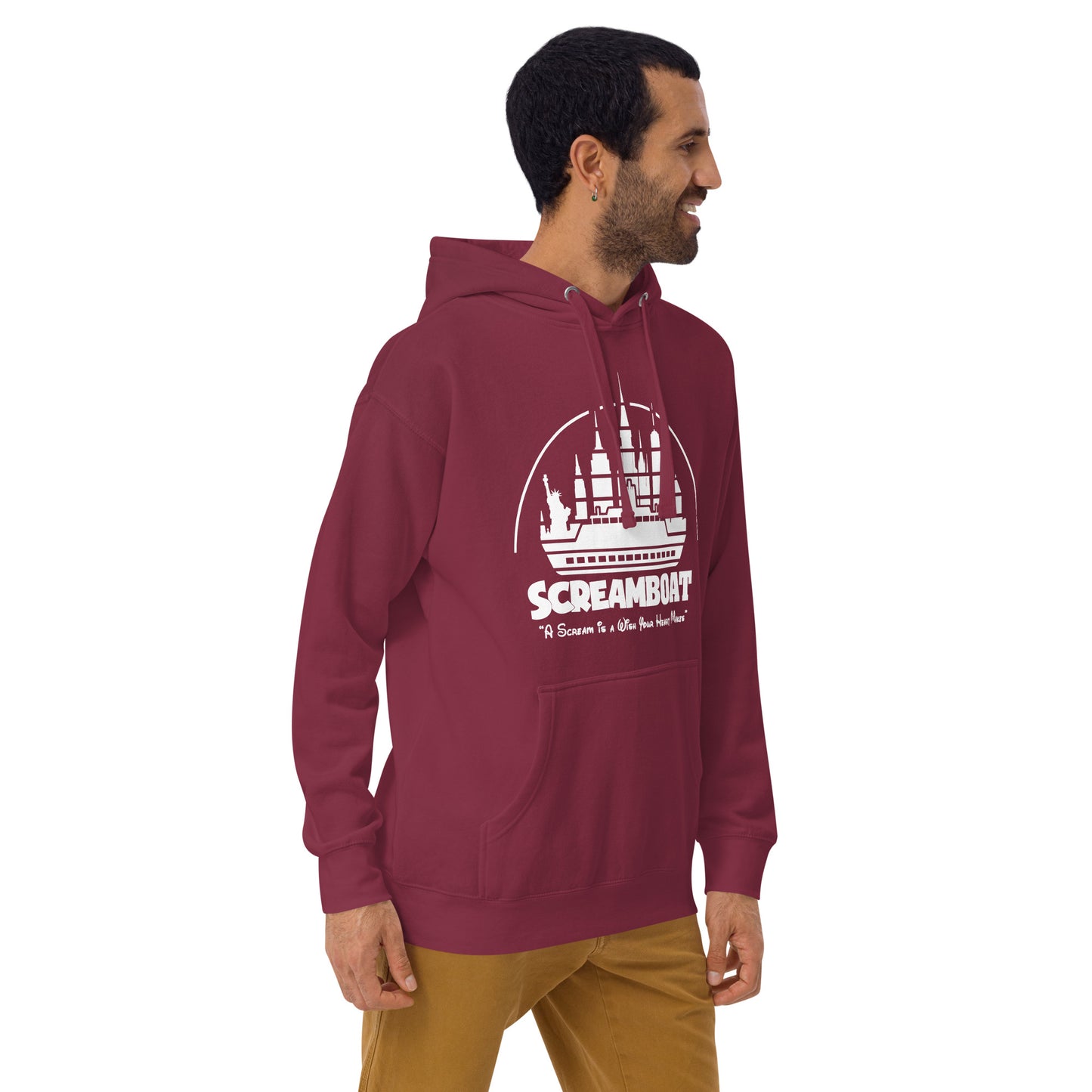 Nostalgic Screamboat Logo Hoodie - Unisex