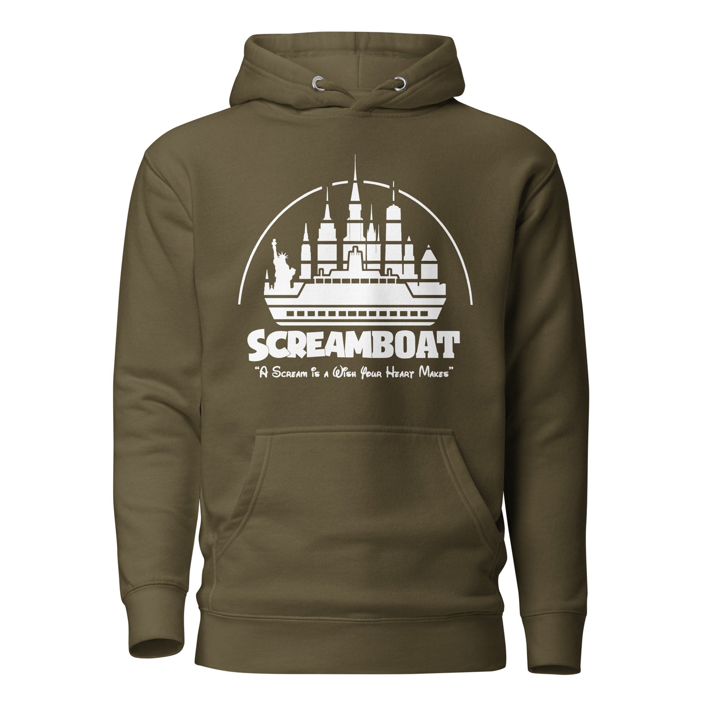 Nostalgic Screamboat Logo Hoodie - Unisex