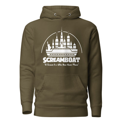 Nostalgic Screamboat Logo Hoodie - Unisex