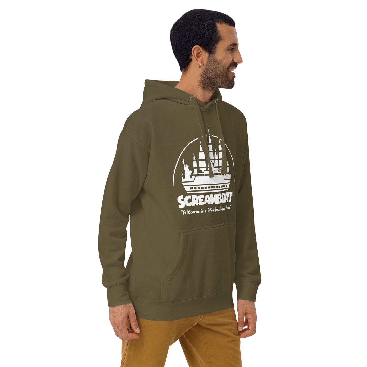 Nostalgic Screamboat Logo Hoodie - Unisex