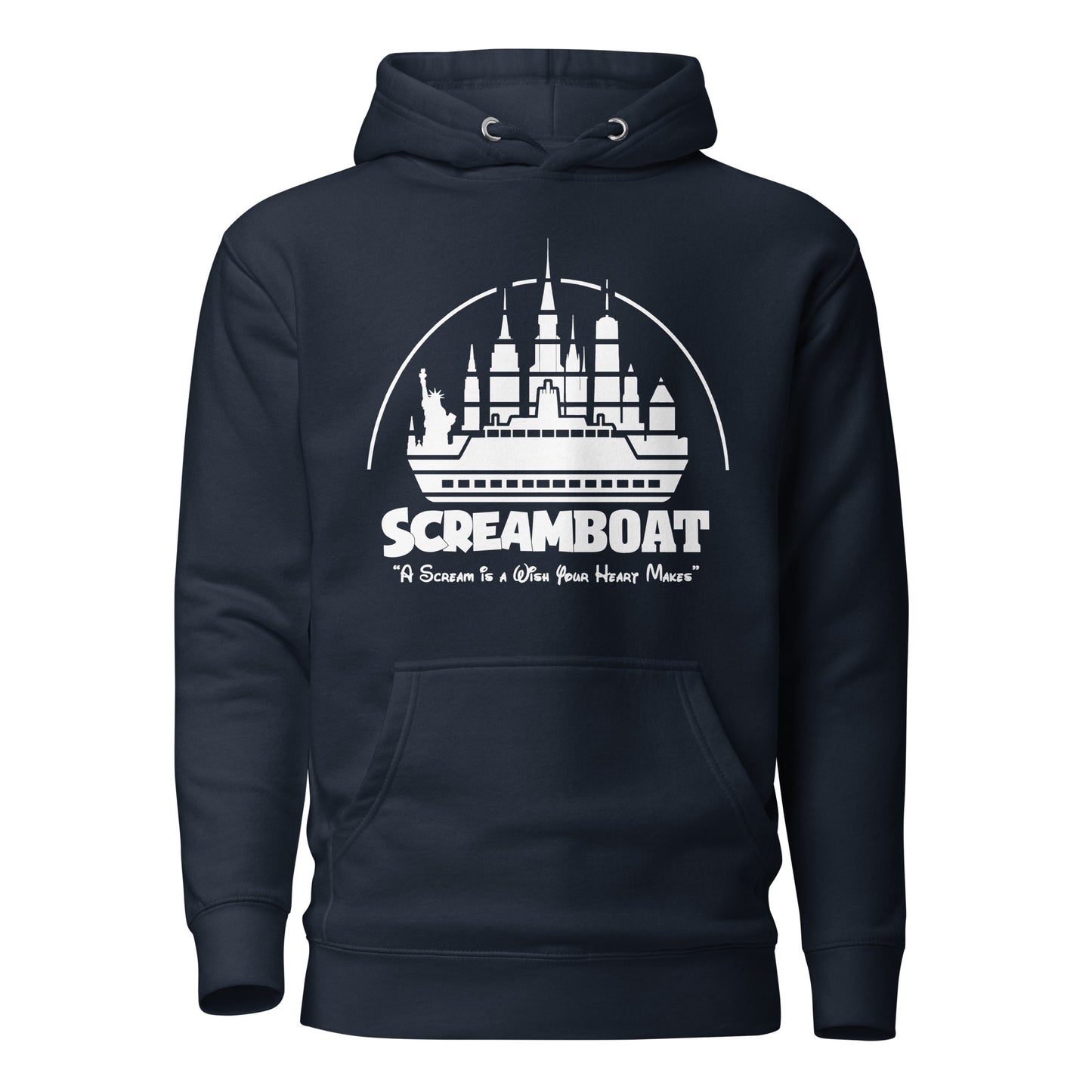 Nostalgic Screamboat Logo Hoodie - Unisex