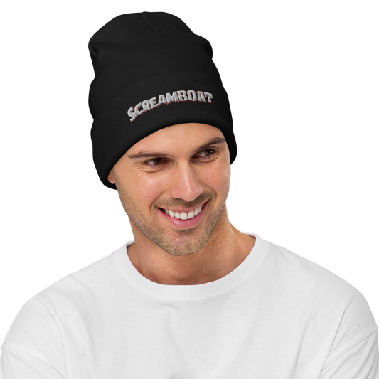Screamboat Embroidered Beanie