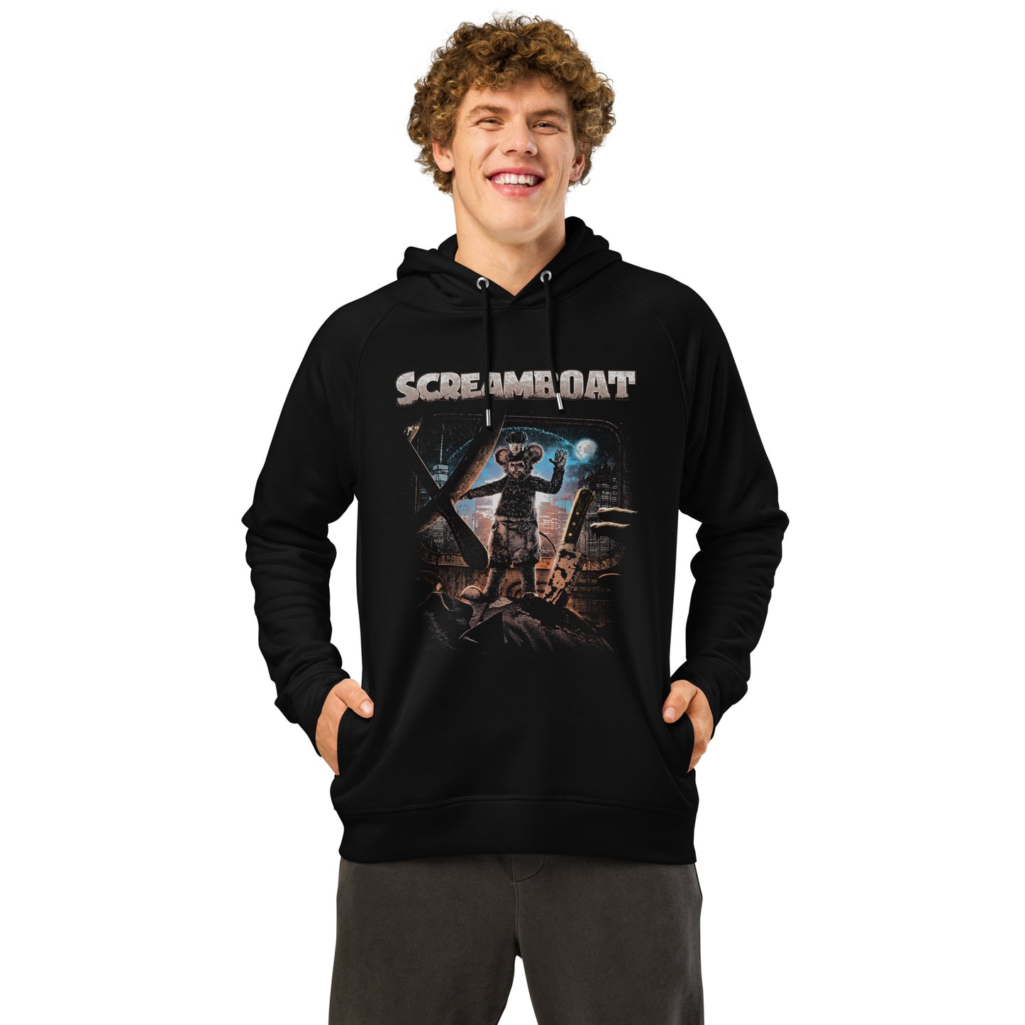Official Screamboat Poster Hoodie - Unisex