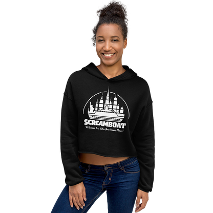 Screamboat Crop Hoodie