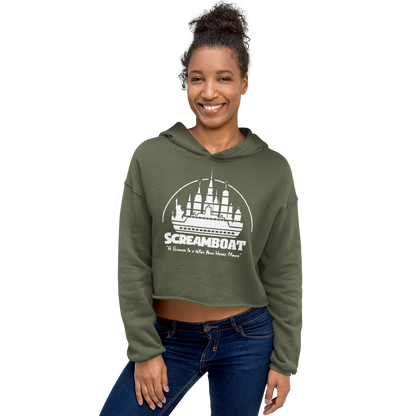 Screamboat Crop Hoodie