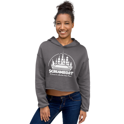 Screamboat Crop Hoodie