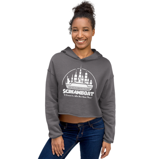 Screamboat Crop Hoodie